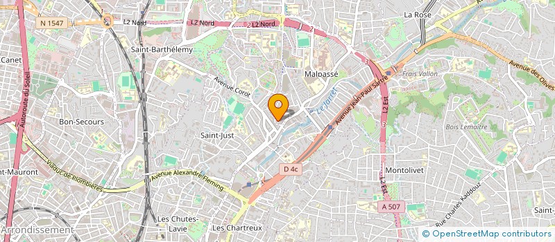 localisation de l'entreprise MONSIEUR GILBERT COLIN à MARSEILLE 13