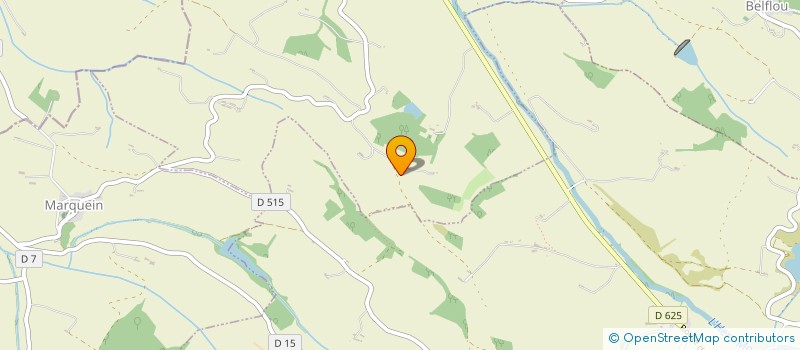 localisation de l'entreprise MONSIEUR GILBERT COLOMBIES  SAINT-MICHEL-DE-LANES