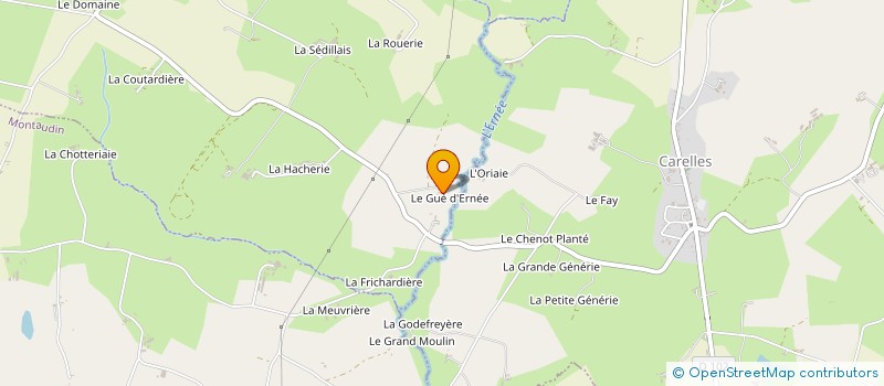 localisation de l'entreprise MONSIEUR GILBERT CORNU  SAINT-BERTHEVIN-LA-TANNIERE