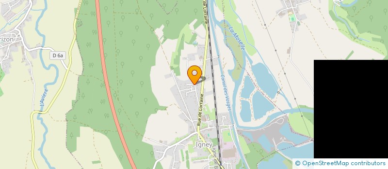 localisation de l'entreprise MONSIEUR GILBERT COSTE  IGNEY