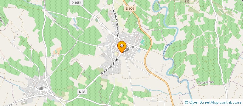 localisation de l'entreprise MONSIEUR GILBERT COSTE à PUIMISSON