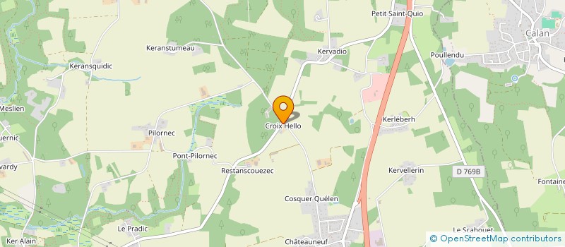 localisation de l'entreprise MONSIEUR GILBERT COUIC  CLEGUER