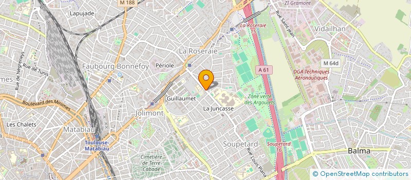 localisation de l'entreprise MONSIEUR GILBERT CRISTINA à TOULOUSE