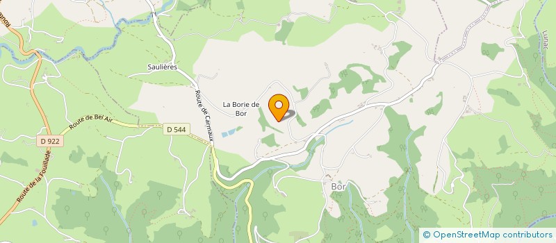 localisation de l'entreprise MONSIEUR GILBERT DAVY  BOR-ET-BAR