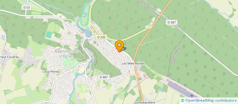 localisation de l'entreprise MONSIEUR GILBERT DE JESUS à BAGNOLES-DE-L'ORNE-NORMANDIE