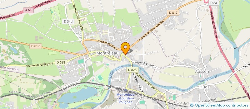 localisation de l'entreprise MONSIEUR GILBERT DE ZAN  ESTADENS