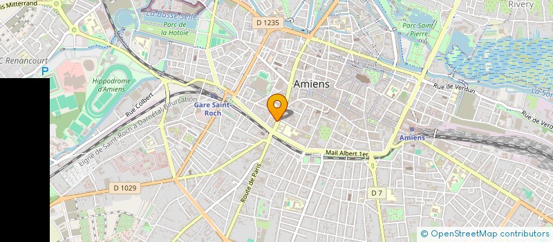 localisation de l'entreprise MONSIEUR GILBERT DEBROUCKER à AMIENS