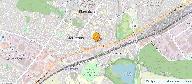 localisation de l'entreprise MONSIEUR GILBERT DECROIX à COIGNIERES