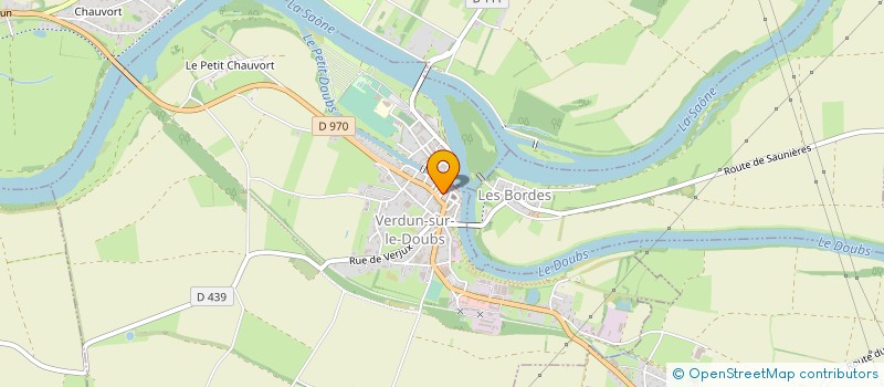 localisation de l'entreprise MONSIEUR GILBERT DEGLI-ANGELI à VERDUN-SUR-LE-DOUBS