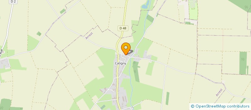 localisation de l'entreprise MONSIEUR GILBERT DELANNOY  ARREST