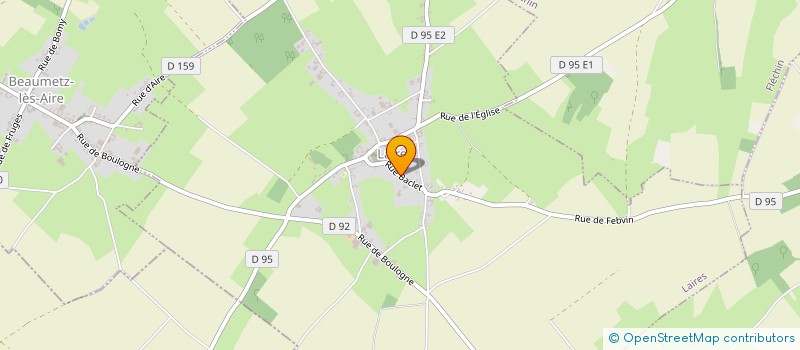 localisation de l'entreprise MONSIEUR GILBERT DELMAIRE  LAIRES