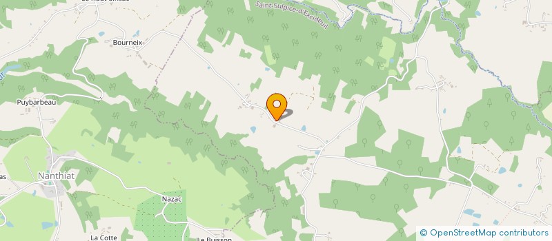 localisation de l'entreprise MONSIEUR GILBERT DESCHAMPS  SAINT-PIERRE-DE-COLE