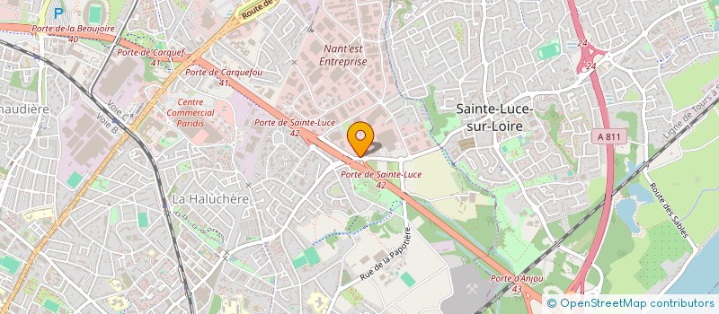 localisation de l'entreprise MONSIEUR GILBERT DESHAYES à NANTES