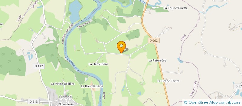 localisation de l'entreprise MONSIEUR GILBERT DESLANDES  ENTRAMMES