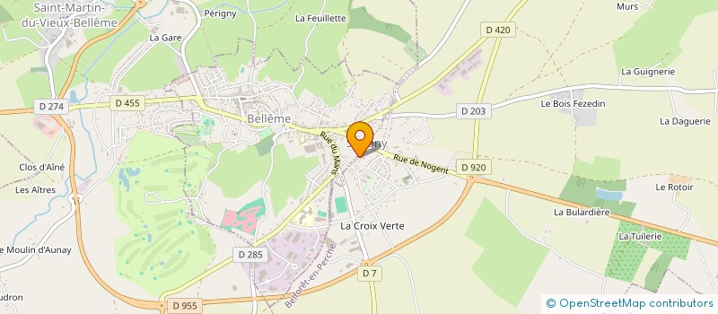 localisation de l'entreprise MONSIEUR GILBERT DESPRED à BELFORET-EN-PERCHE