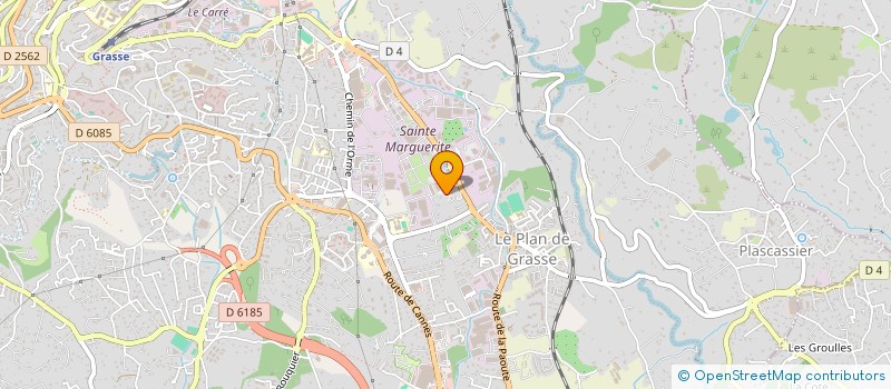 localisation de l'entreprise MONSIEUR GILBERT DI GIOIA  GRASSE