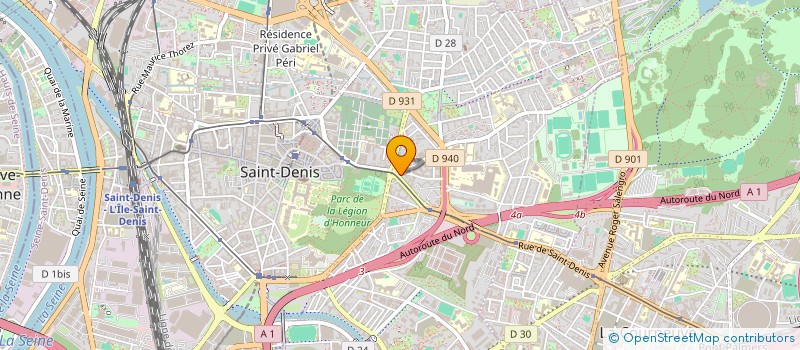 localisation de l'entreprise MONSIEUR GILBERT DIDELET  SAINT-DENIS
