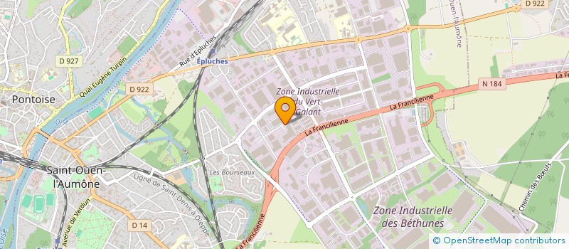 localisation de l'entreprise MONSIEUR GILBERT DIETERLEN à SAINT-OUEN-L'AUMONE