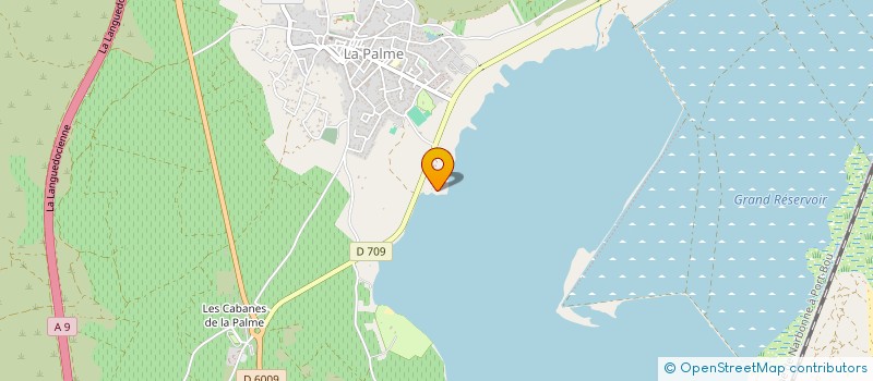 localisation de l'entreprise MONSIEUR GILBERT DIMON  LA PALME