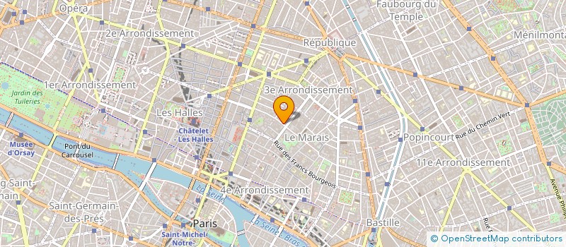 localisation de l'entreprise MONSIEUR GILBERT DOS SANTOS à PARIS