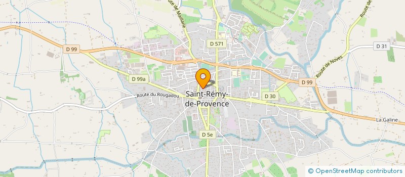 localisation de l'entreprise MONSIEUR GILBERT DOURGUIN à ST REMY DE PROVENCE