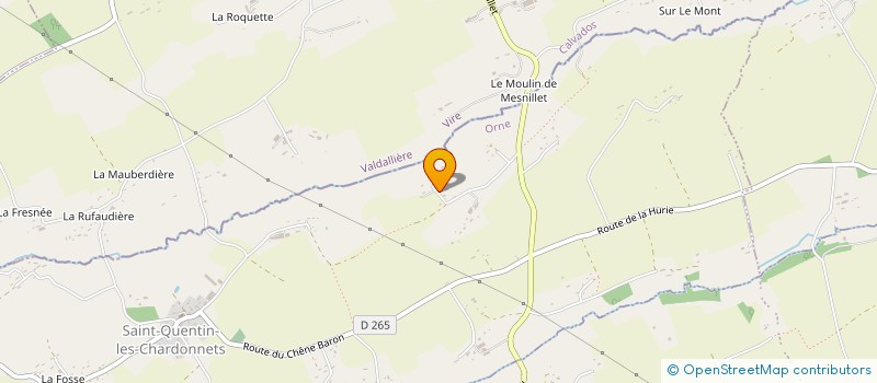 localisation de l'entreprise MONSIEUR GILBERT DUBOIS  TINCHEBRAY-BOCAGE