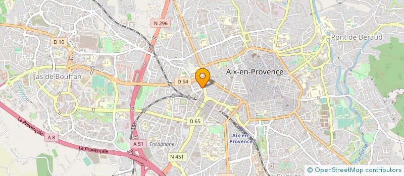 localisation de l'entreprise MONSIEUR GILBERT DUBOUCH à AIX-EN-PROVENCE