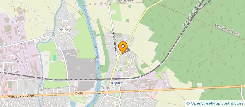 localisation de l'entreprise MONSIEUR GILBERT DUCLONA  TRILPORT