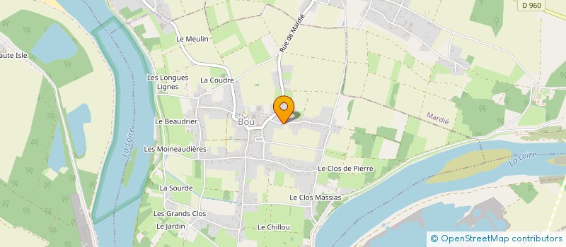localisation de l'entreprise MONSIEUR GILBERT DUCLOUX à BOU