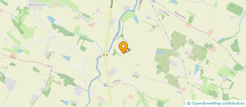 localisation de l'entreprise MONSIEUR GILBERT DUFFAUT  MONTIRON