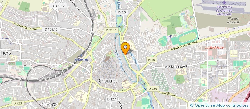 localisation de l'entreprise MONSIEUR GILBERT DUMONT à CHARTRES