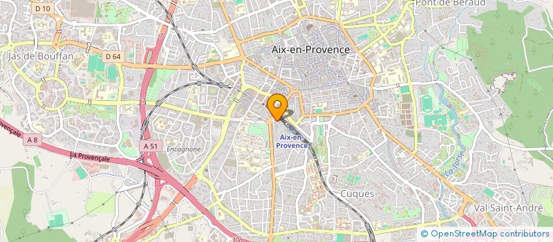 localisation de l'entreprise MONSIEUR GILBERT DUPLESSIS à AIX-EN-PROVENCE