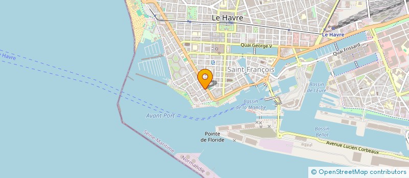 localisation de l'entreprise MONSIEUR GILBERT DUPONT à LE HAVRE