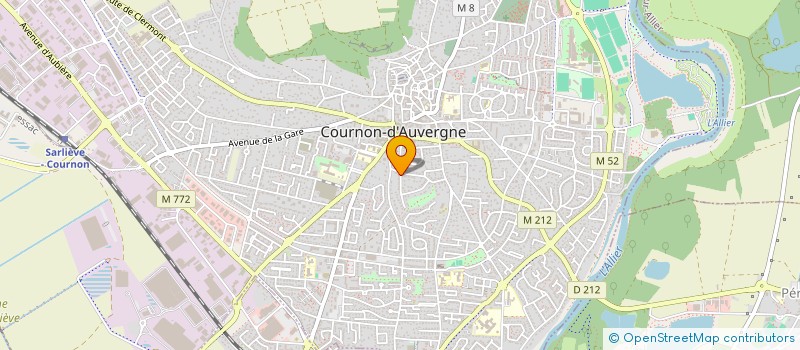 localisation de l'entreprise MONSIEUR GILBERT DUPORT à COURNON-D'AUVERGNE