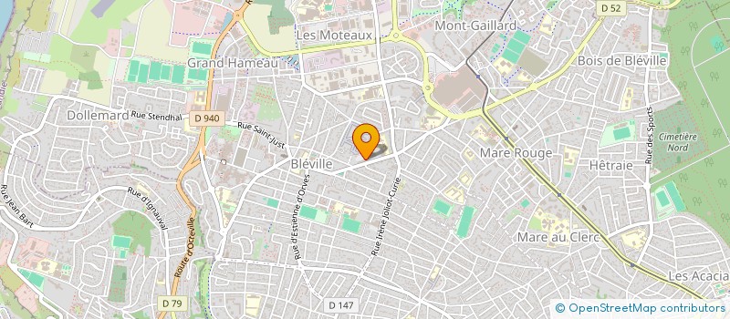 localisation de l'entreprise MONSIEUR GILBERT DURECU  LE HAVRE