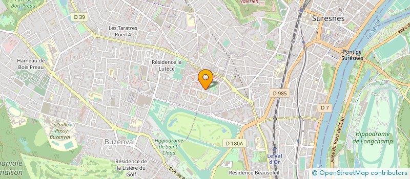 localisation de l'entreprise MONSIEUR GILBERT DUSSOULIER à SURESNES
