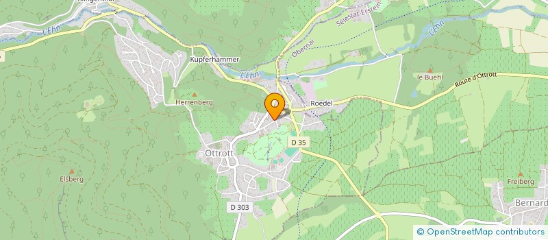 localisation de l'entreprise MONSIEUR GILBERT EBER  OTTROTT