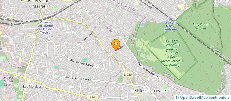 localisation de l'entreprise MONSIEUR GILBERT EDMOND BOUKELLAL  LE PLESSIS-TREVISE