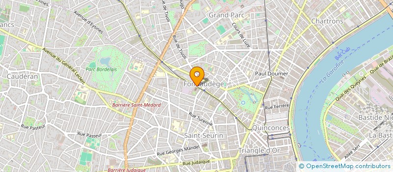 localisation de l'entreprise MONSIEUR GILBERT EULOGE à BORDEAUX