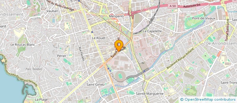 localisation de l'entreprise MONSIEUR GILBERT FABRER à MARSEILLE