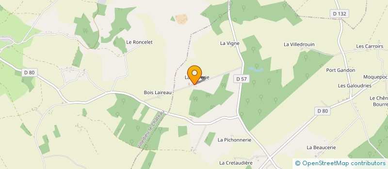 localisation de l'entreprise MONSIEUR GILBERT FAGU  MONTROUVEAU