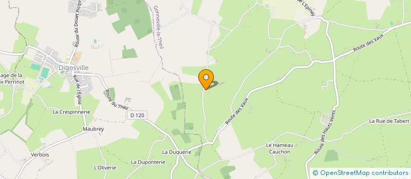 localisation de l'entreprise MONSIEUR GILBERT FERON à GONNEVILLE-LE THEIL