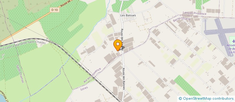 localisation de l'entreprise MONSIEUR GILBERT FIEDLER  LANCON-PROVENCE