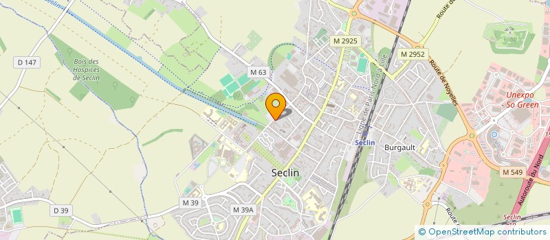 localisation de l'entreprise MONSIEUR GILBERT FIEVET à SECLIN