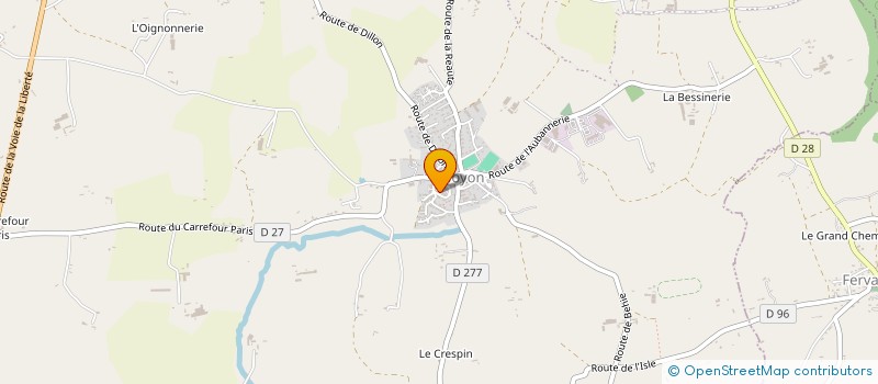 localisation de l'entreprise MONSIEUR GILBERT FONTAINE  MOYON VILLAGES