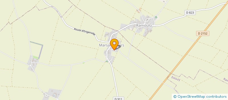 localisation de l'entreprise MONSIEUR GILBERT FONTAINE à MARSAINVILLIERS