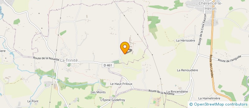 localisation de l'entreprise MONSIEUR GILBERT FONTENAY  LA TRINITE