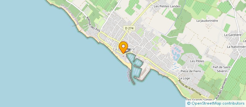 localisation de l'entreprise MONSIEUR GILBERT FONTENEAU à SAINT-PIERRE-D'OLERON