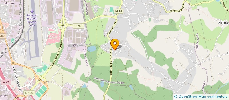 localisation de l'entreprise MONSIEUR GILBERT FRANCON  SAINT-BONNET-LES-OULES