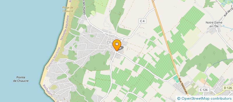 localisation de l'entreprise MONSIEUR GILBERT GAILLARD  SAINT-GEORGES-D'OLERON